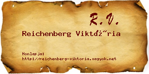 Reichenberg Viktória névjegykártya